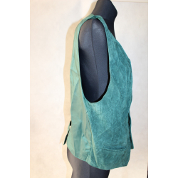 KAMIZELKA SKÓRA rozm. XL